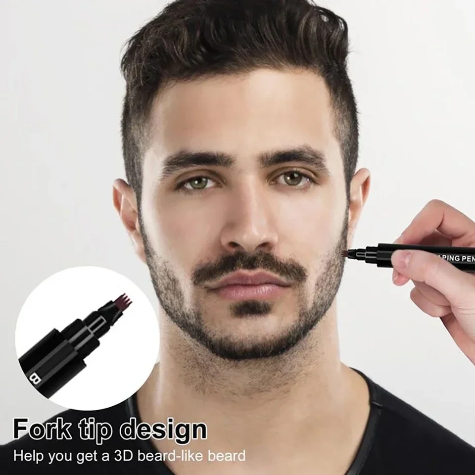 Miniatura 8 de LAPIZ  DE RELLENO PARA BARBA Y CEJAS X1