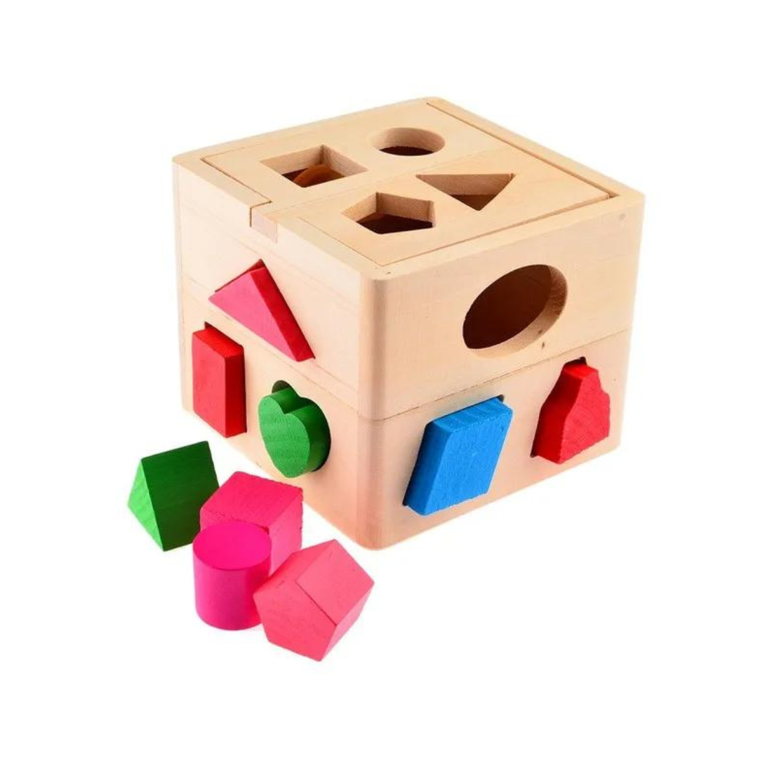 Miniatura 3 de Cubo De Madera Figuras Interactivo