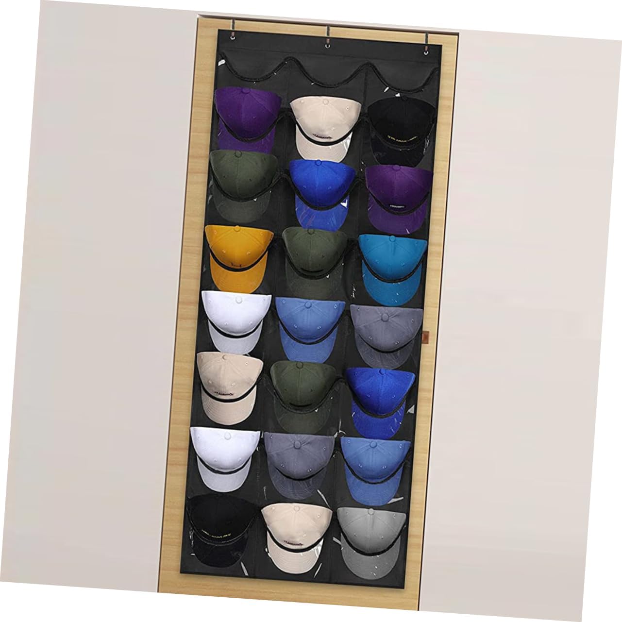 Miniatura 3 de Organizador De Gorras Negro