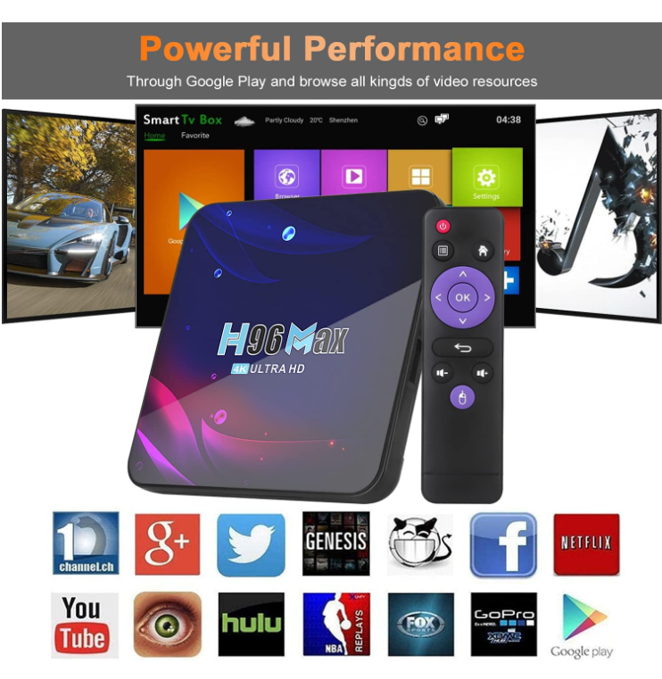 Miniatura 3 de Tv Box H96 Max MyMobile 4GBX32GB