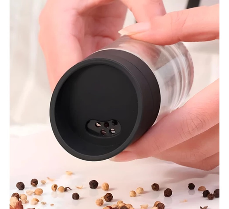 Miniatura 5 de Especiero Giratorio 6 Frascos Con Tapa