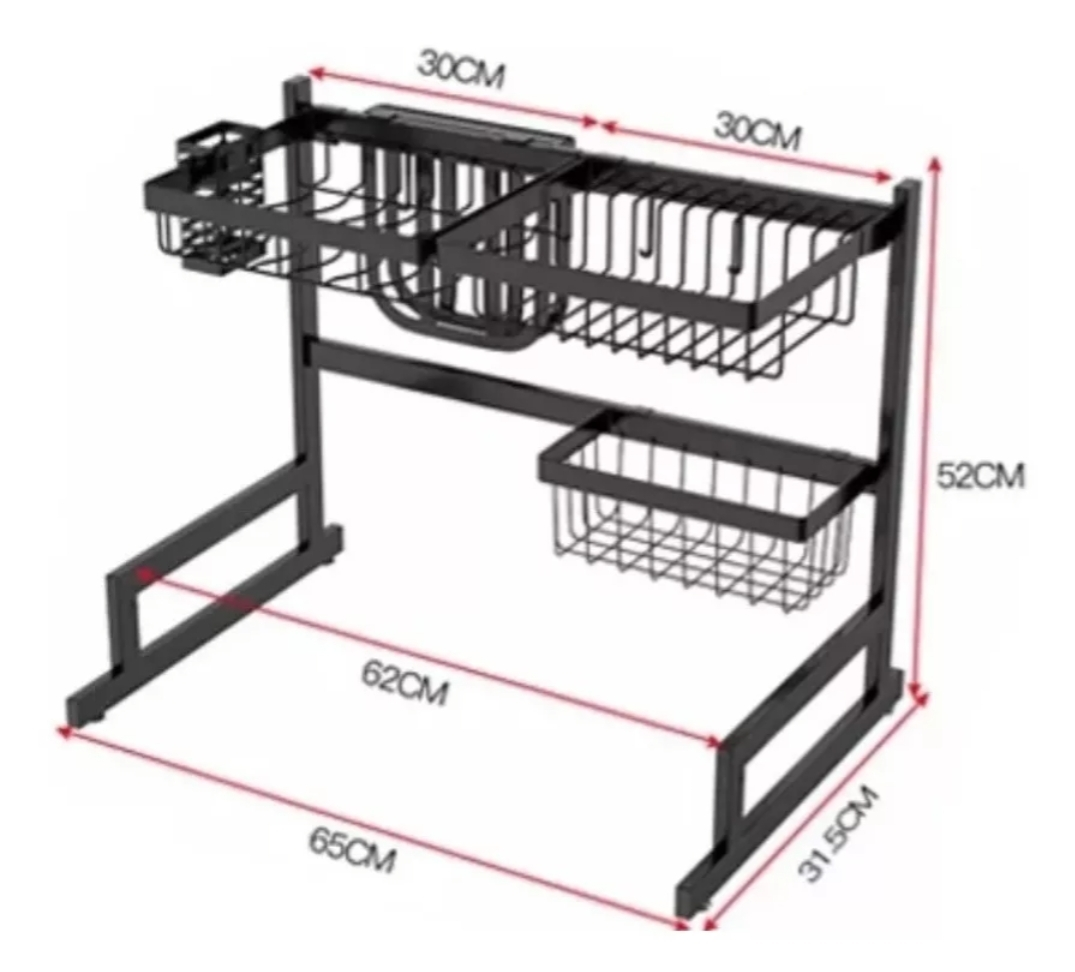Miniatura 2 de Escurridor de platos Loza Lavaplatos
