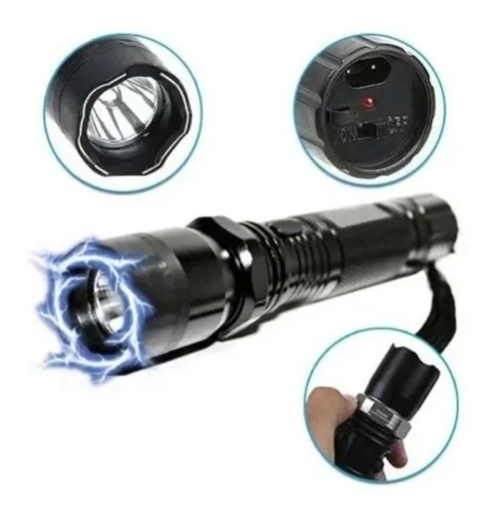 Linterna Taser Ultra Potente Recargable