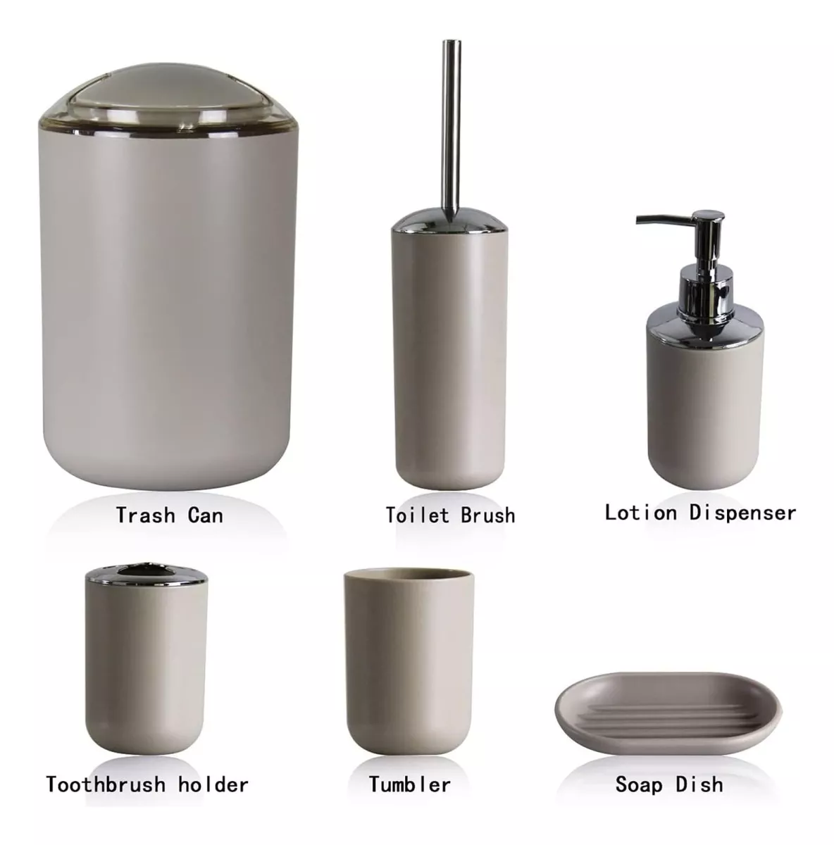 Juego Para Perro De Accesorios Para El Bano 6 Pieza 7