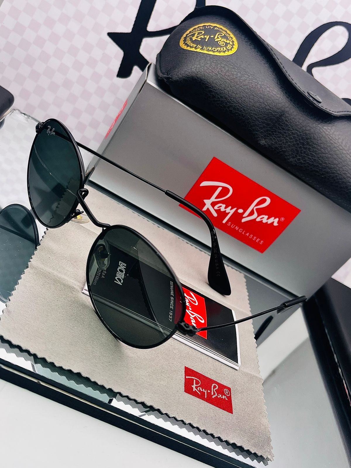 RAYBAN 3447NEGRA+ESTUCHE TIPO ORIGINAL