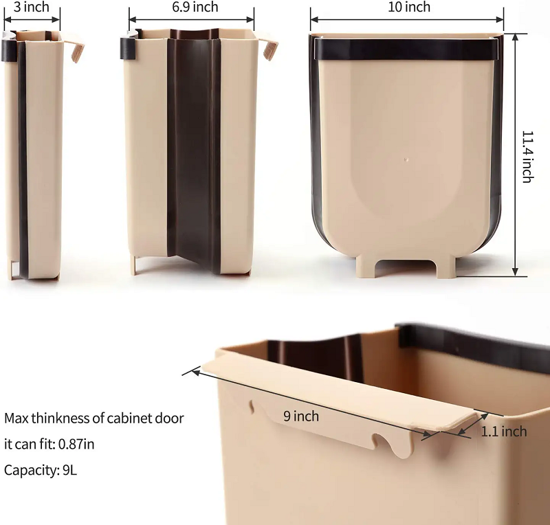 Miniatura 3 de Caneca De Basura Plegable Papelera Conte