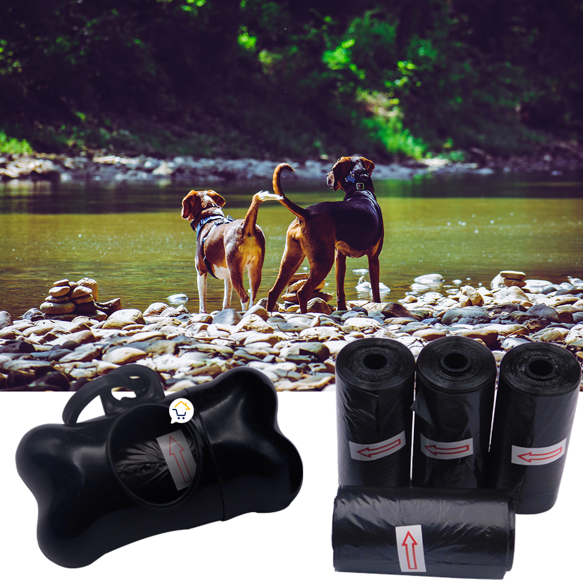 Miniatura 7 de Kit Dispensador Bolsas Higienica 1545817