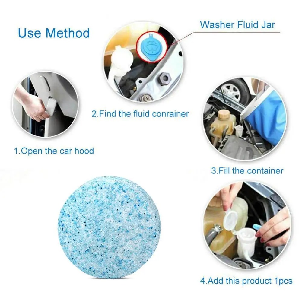 Miniatura 3 de Pack 10 Pastillas Limpia Vidrios Eferves