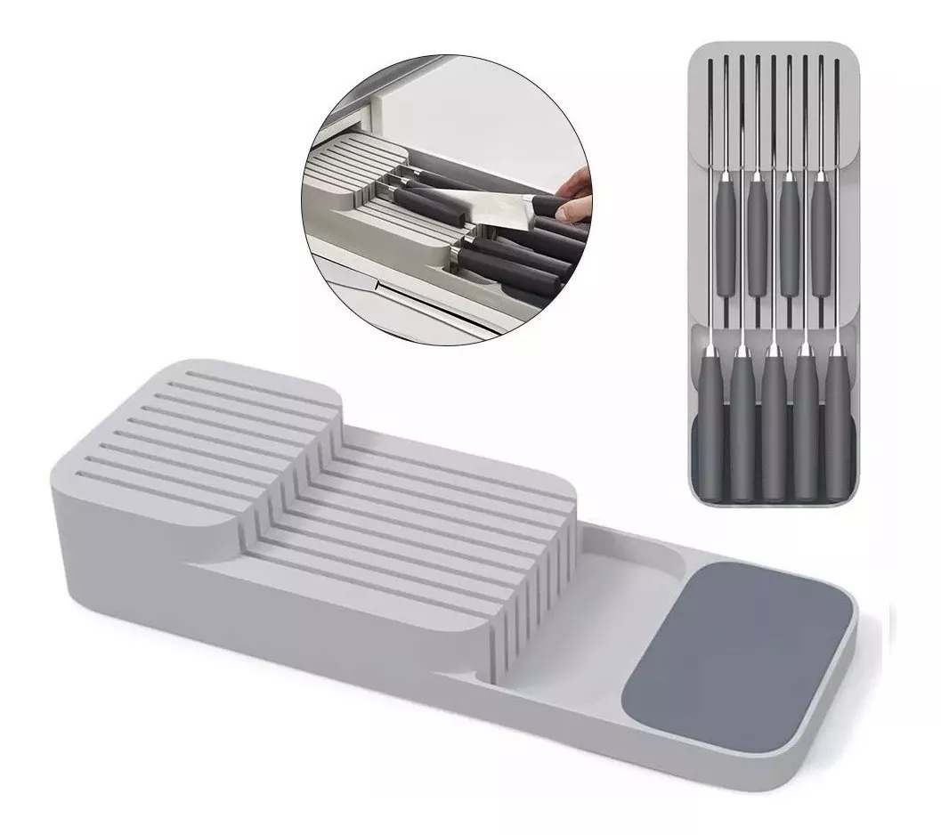 Organizador De Cuchillos Compacto Bandej