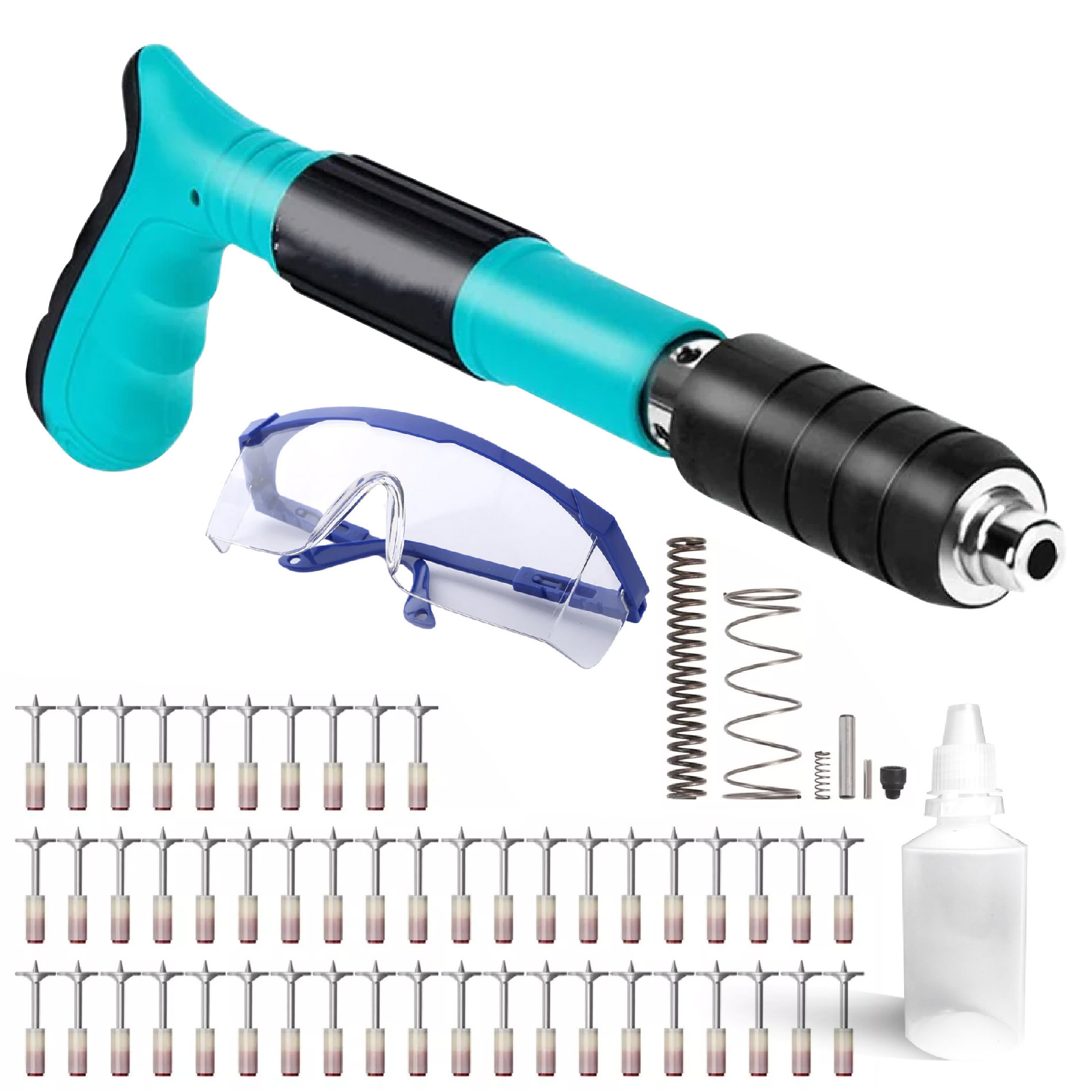 Miniatura 3 de Kit Pistola Remachadora Manual Con gafas