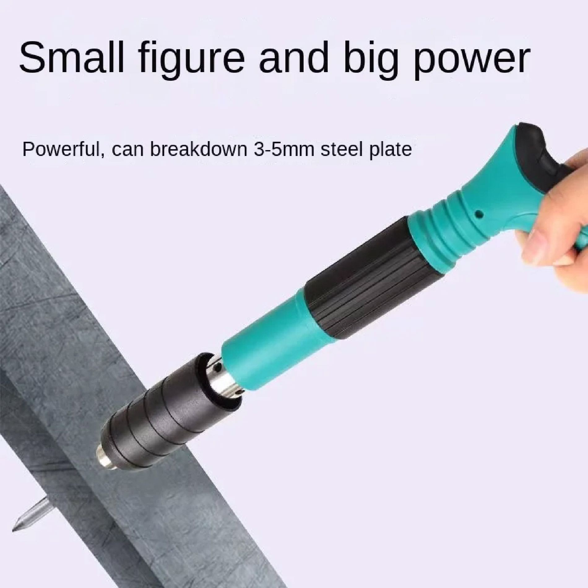 Miniatura 2 de Kit Pistola Remachadora Manual Con gafas