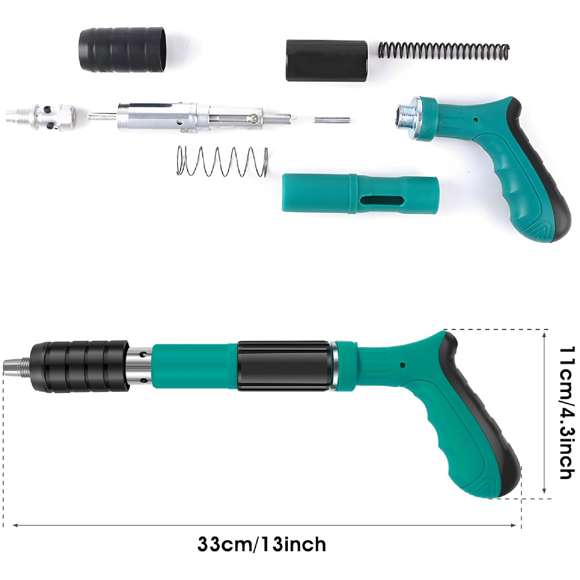 Miniatura 6 de Kit Pistola Remachadora Manual Con gafas