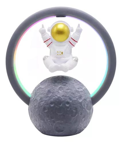 Parlante Bluetooh Astronauta Rgb Galaxia