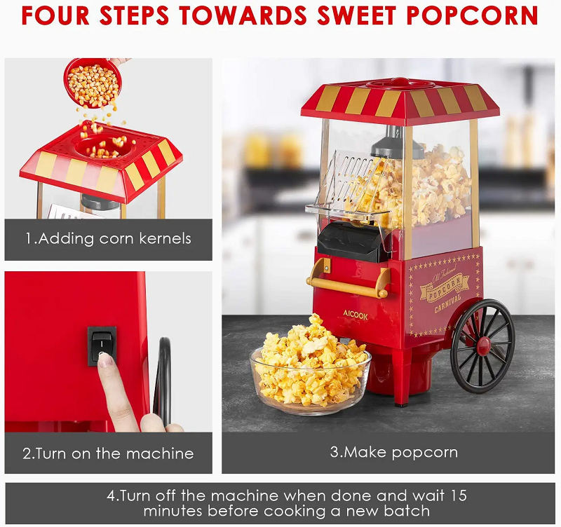 Crispetera Maquina Portátil