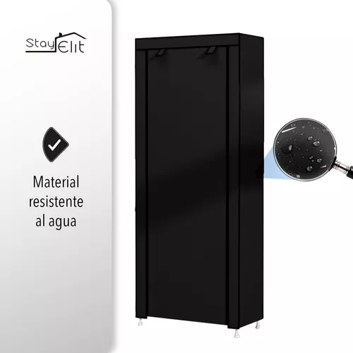 Zapatero de tela 9 Niveles NEGRO