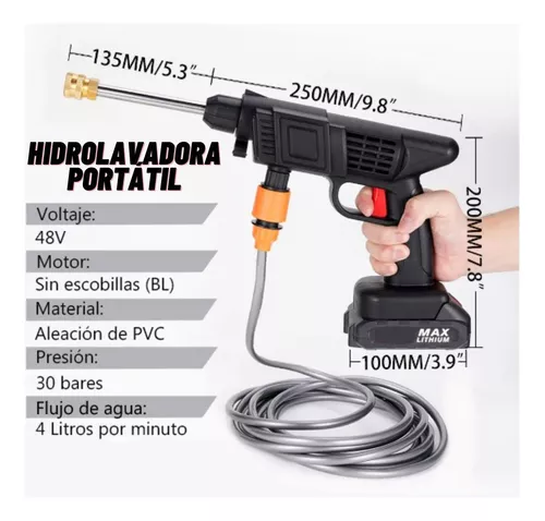 Miniatura 3 de Hidrolavadora 2 baterias Portátil