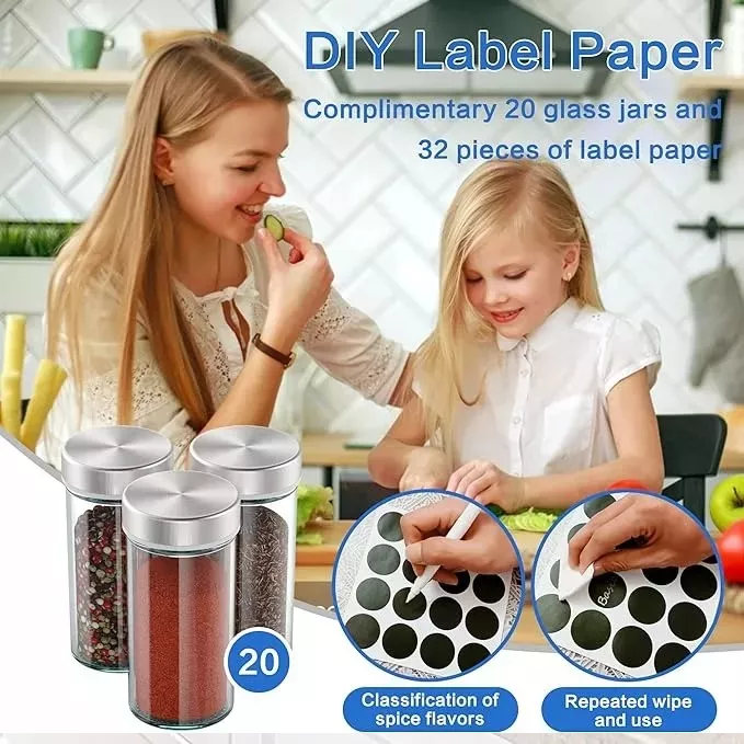 Miniatura 1 de Especiero Cocina 20Condimentos Giratorio