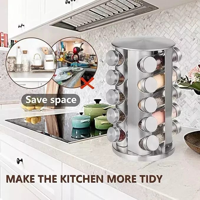 Miniatura 3 de Especiero Cocina 20Condimentos Giratorio