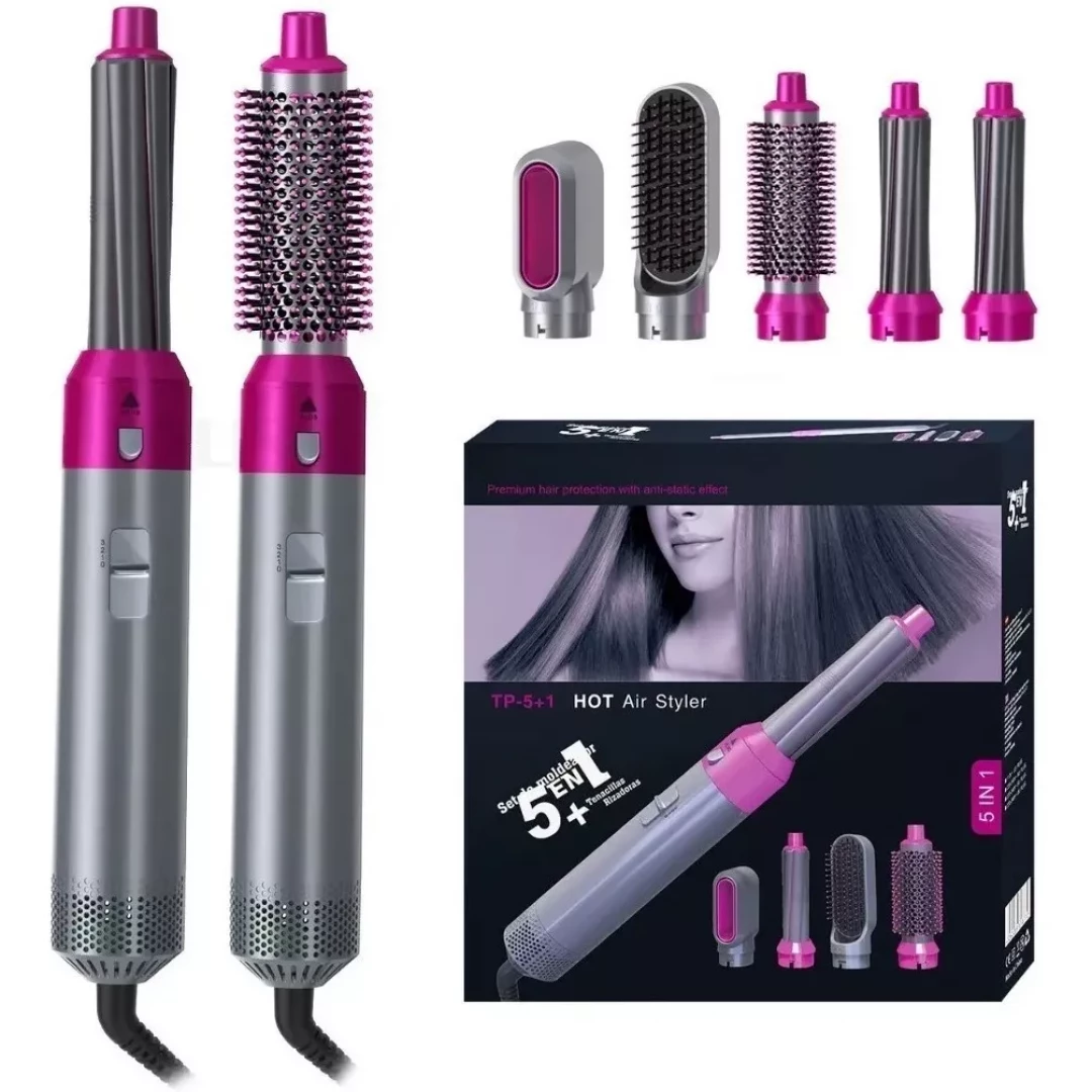 Miniatura 3 de Cepillo Eléctrico Secador Pelo 5 En 1