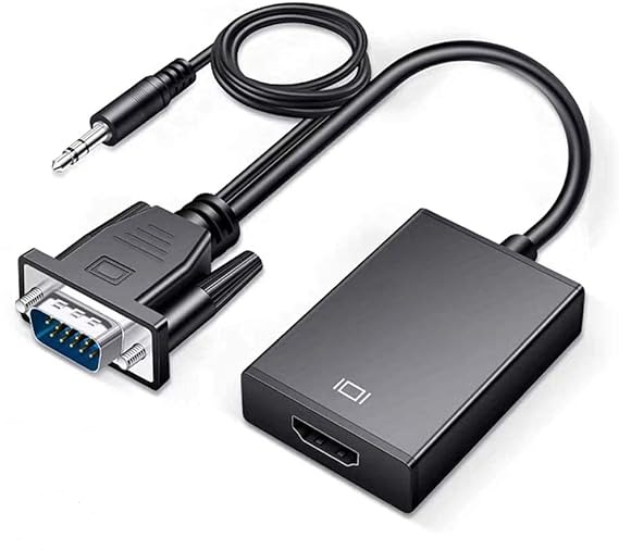 Convertidor provisión  VGA a HDMI ⚡