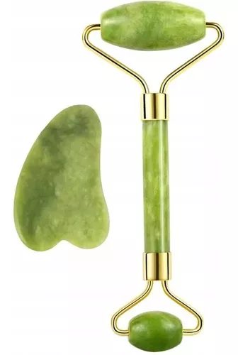 Miniatura 3 de Masajeador Facial Rodillo Jade