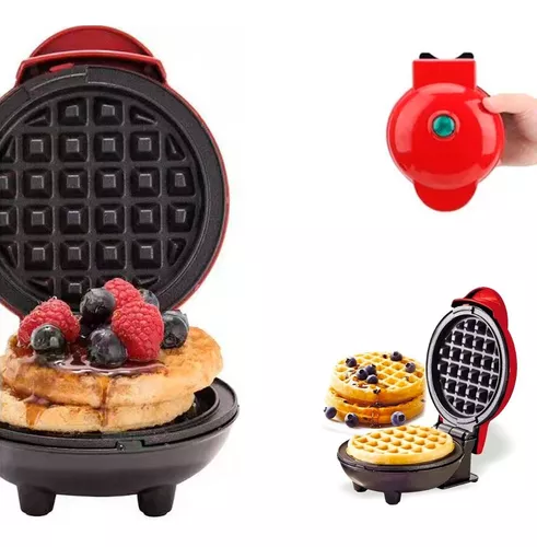 Miniatura 4 de Mini Wafflera Eléctrica Antiadherente