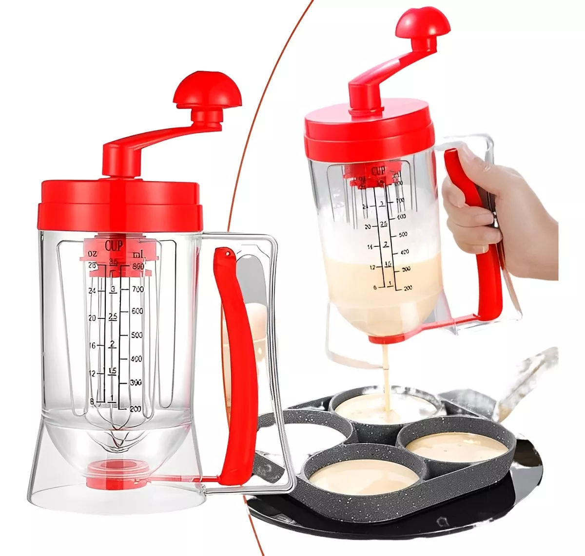 Maquina dosificadora de pancakes