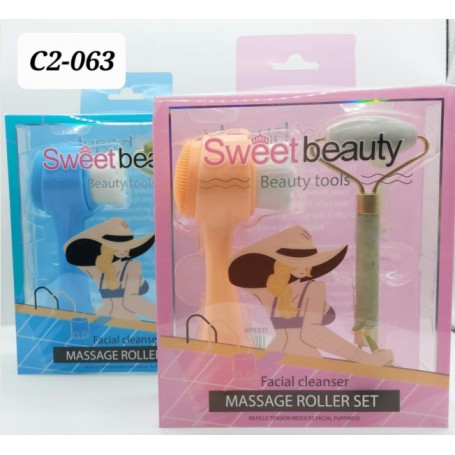 KIT RODILLO DE JADE Y LIMPIADOR FACIAL