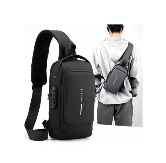 Miniatura 7 de Bolso Maletín Antirrobo Negro