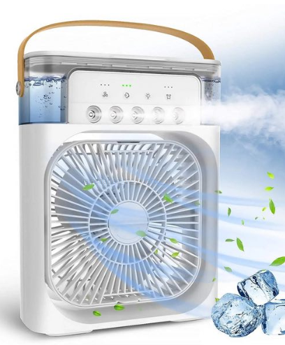 VENTILADOR PORTATIL HIELO