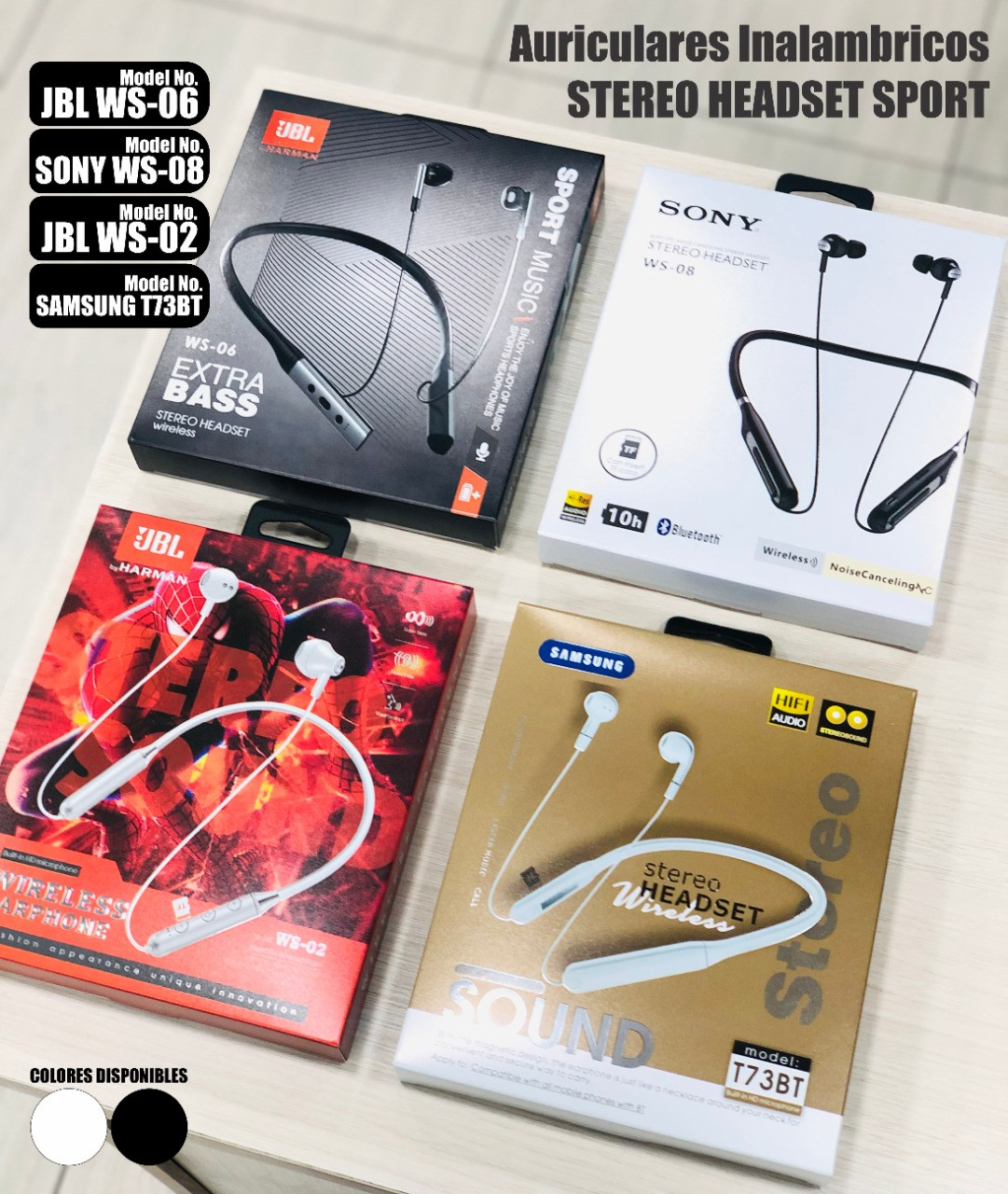 AURICULARES INALAMBRICOS STEREO HEADSET