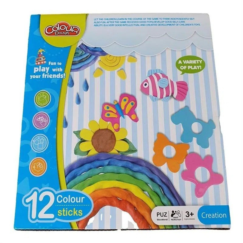 Miniatura 2 de Set x 12 Plastilina Colour Dough