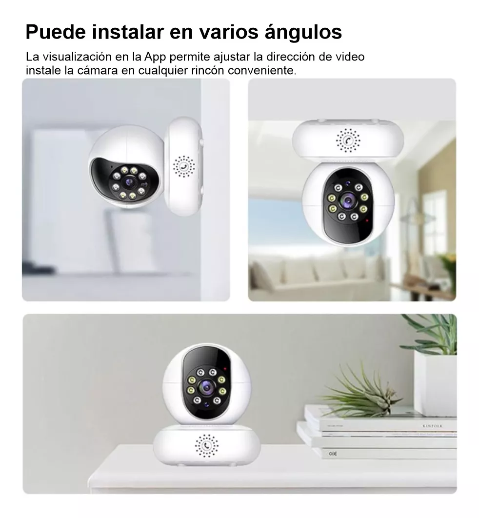 Miniatura 2 de CAMARA DE SEGURIDAD WIFI 5G PANORAMICA