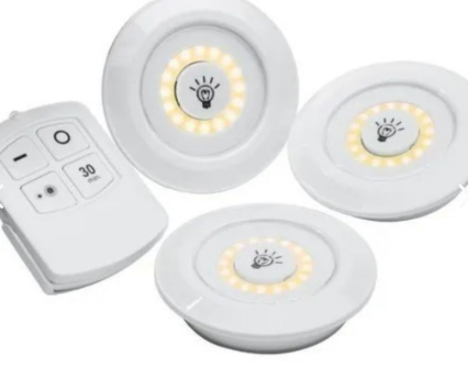 Miniatura 1 de Set De Luces X3 Inalambricas Con Control