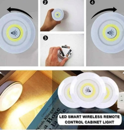 Miniatura 3 de Set De Luces X3 Inalambricas Con Control
