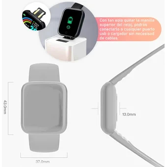 Miniatura 2 de Reloj Inteligente Smartwatch Y68