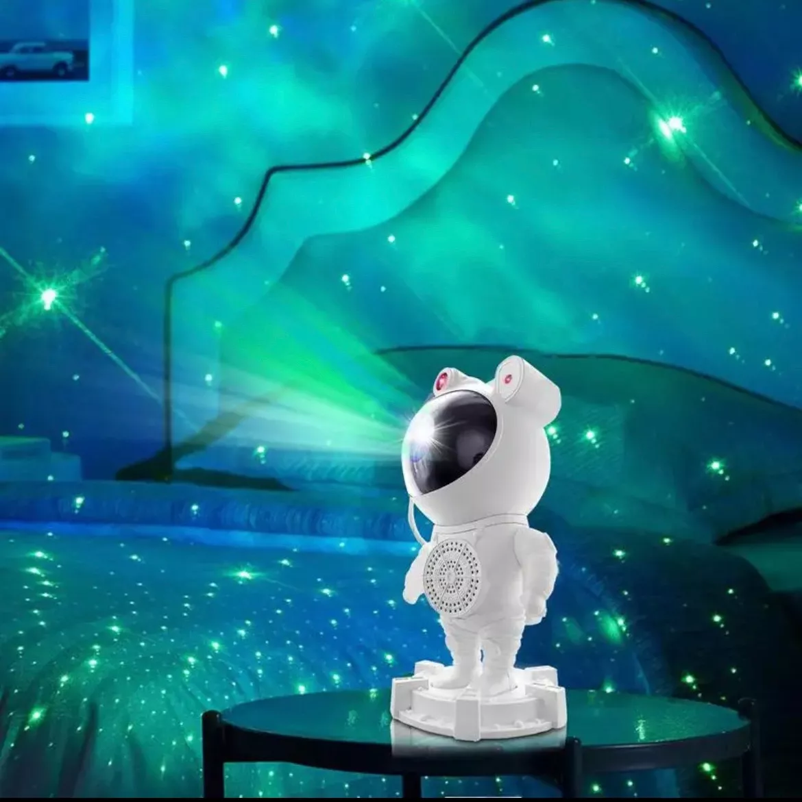 🌟 Proyector Astronauta Bluetooth - Sueños Estelares para Bebés 🌙 2