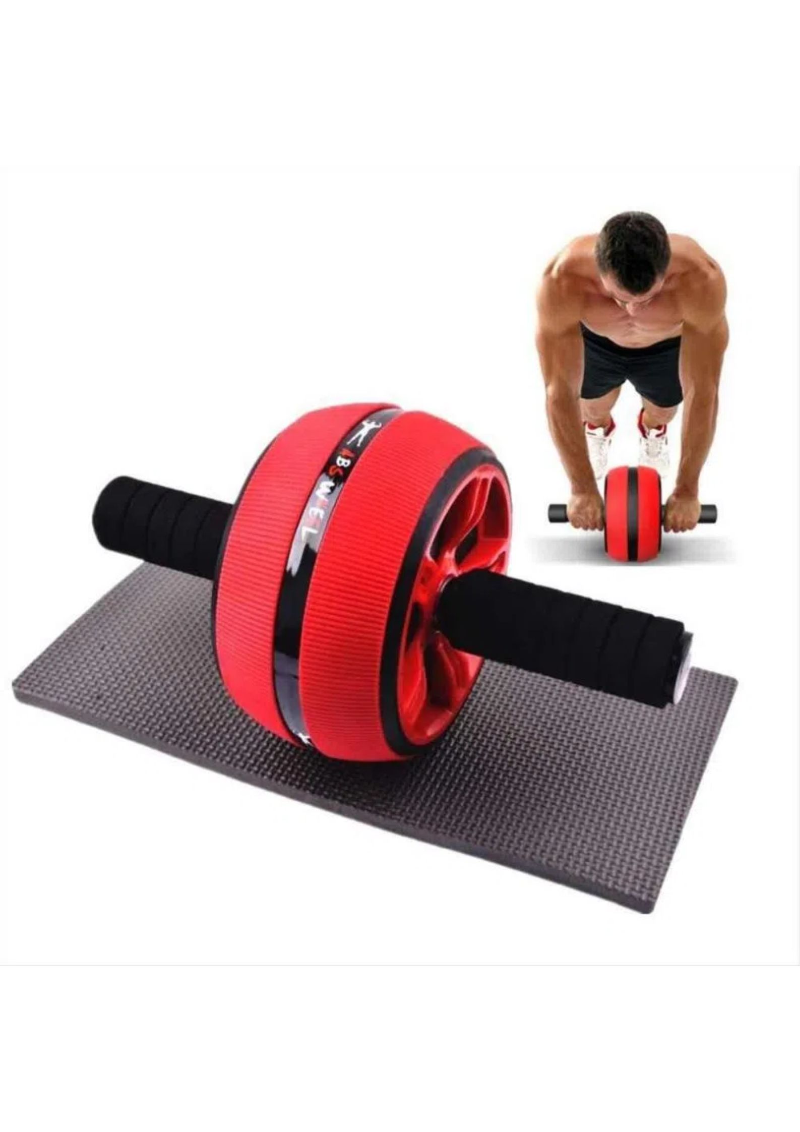 Miniatura 1 de Rueda Abdominal Rodillo Grueso Tipo Barr