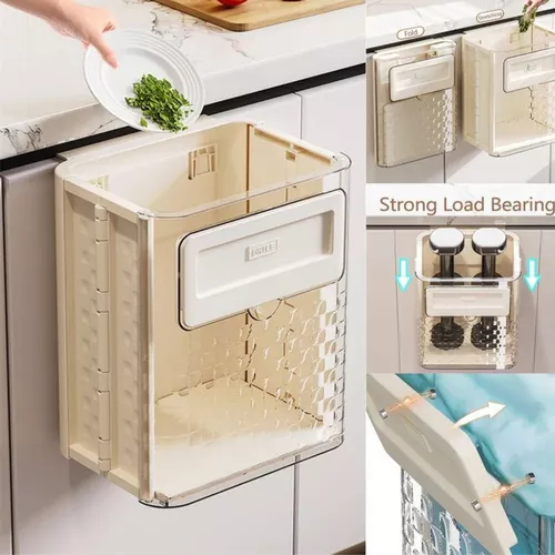 Caneca Basurero Bote Cocina Plegable