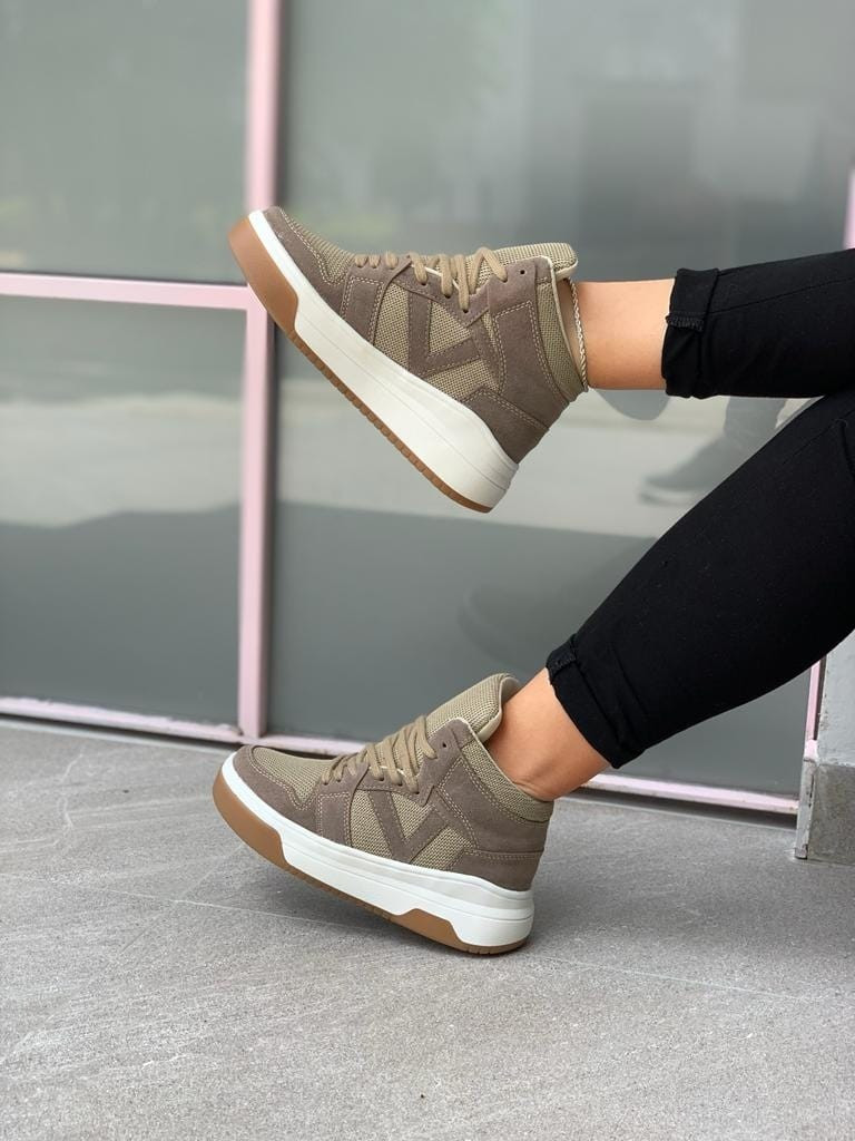 Tenis de mujer Chicago Moka