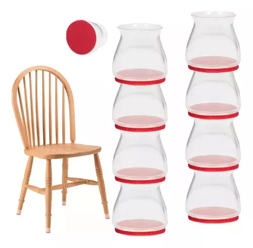 Protector De Patas Silla Silicona X8 Pzs