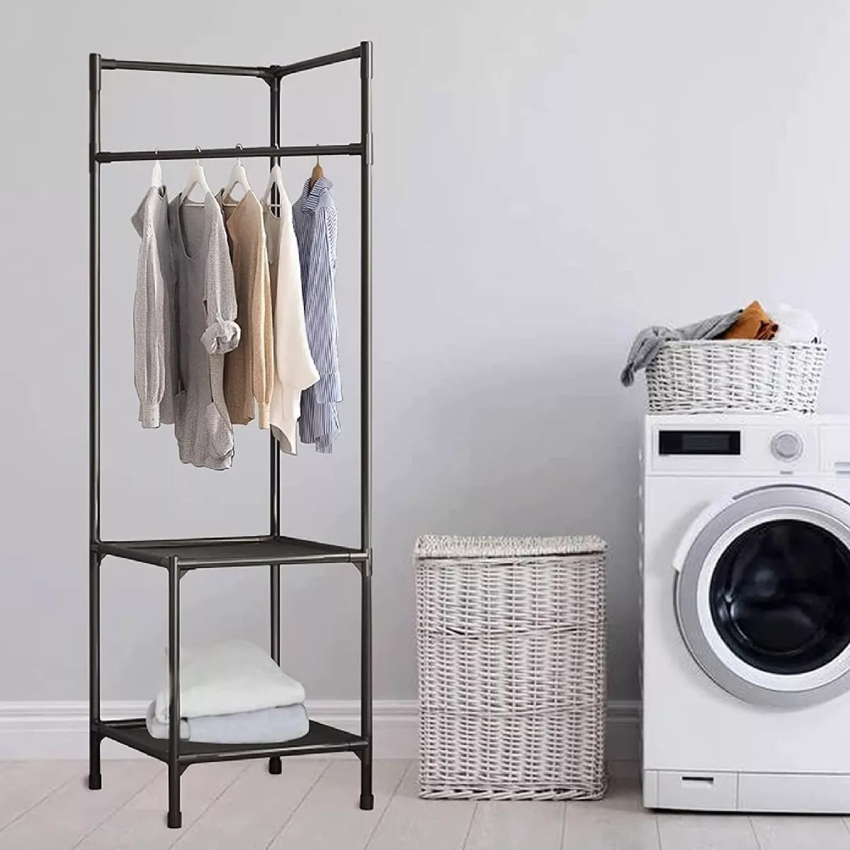 Organizador Perchero Esquinero Multiusos