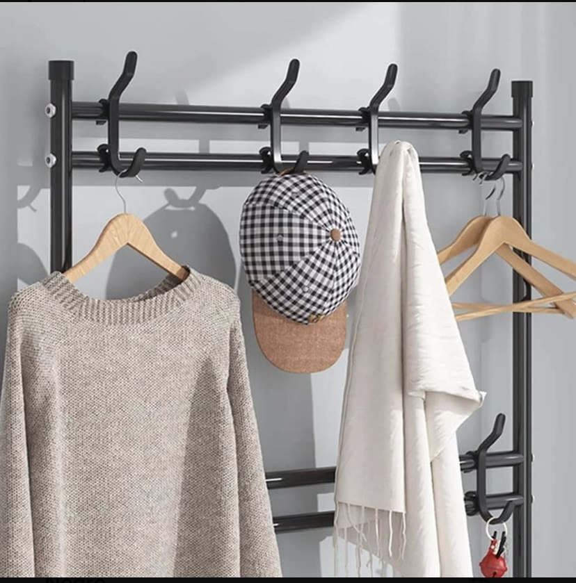 Miniatura 5 de Zapatero Perchero Organizador 4 Niveles