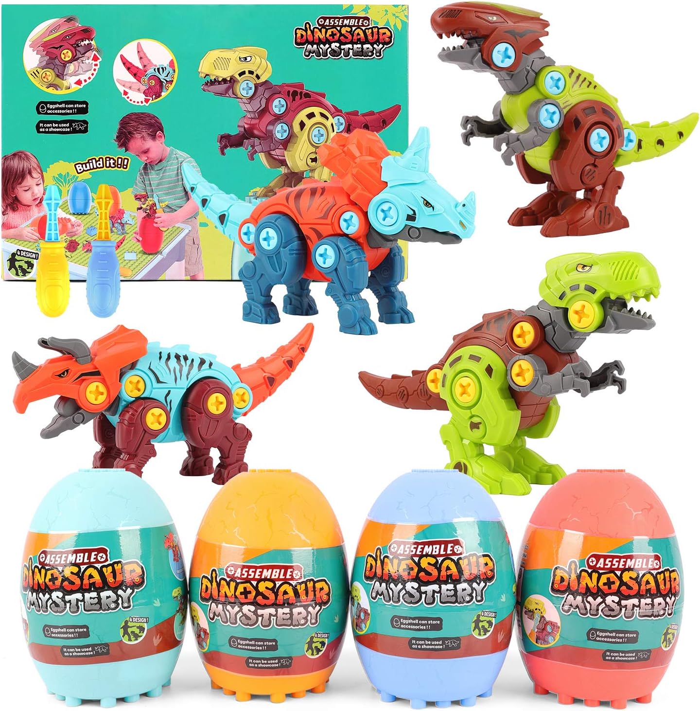 Huevo De Dinosaurio Robot DIY