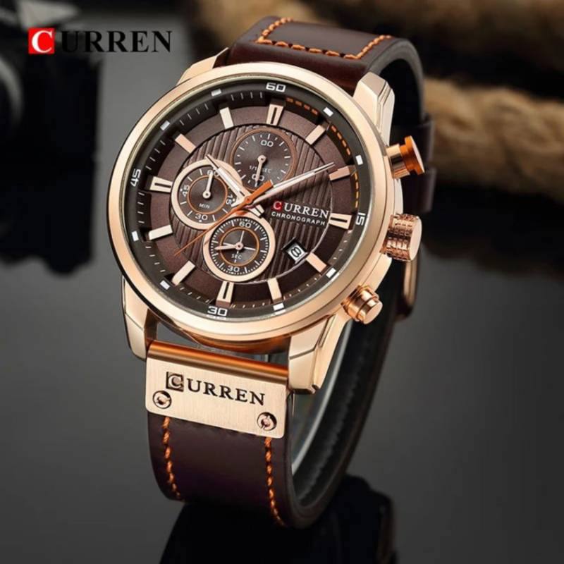 Reloj Curren 8291 Para Hombre Pulso Cuer