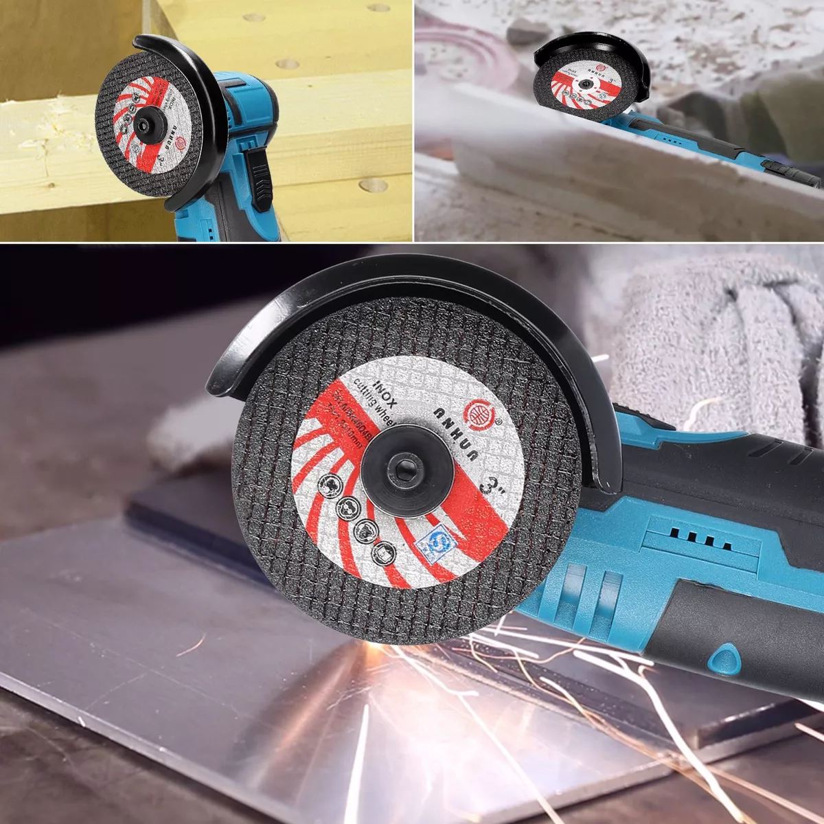 Miniatura 5 de Amoladora Angular Eléctrica 19500 Rpm