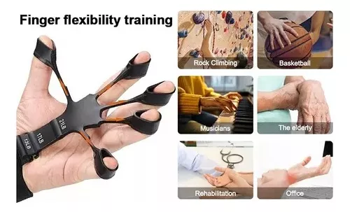 Miniatura 4 de Ejercitador De Dedos en caucho fortalece