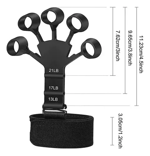 Miniatura 2 de Ejercitador De Dedos en caucho fortalece