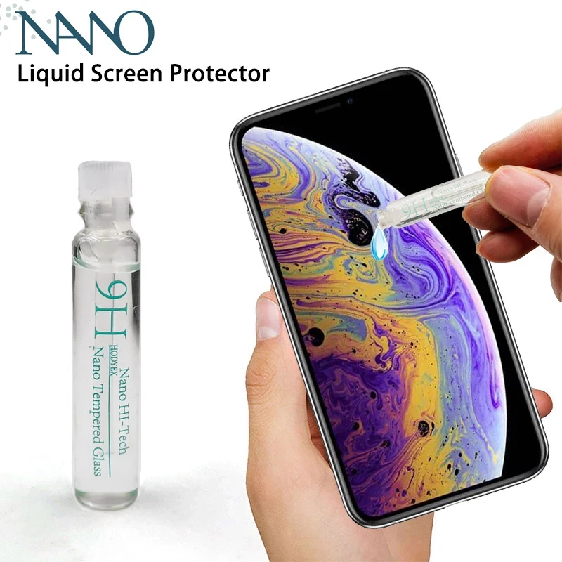 Protector De Pantalla Liquido Vidrio Tem