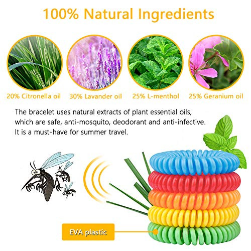 Miniatura 3 de Manillas Repelente Mosquito Insectos